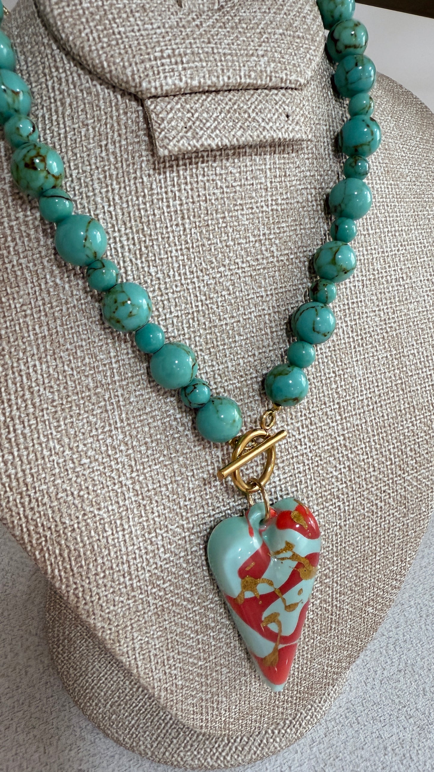 Collar turquesa