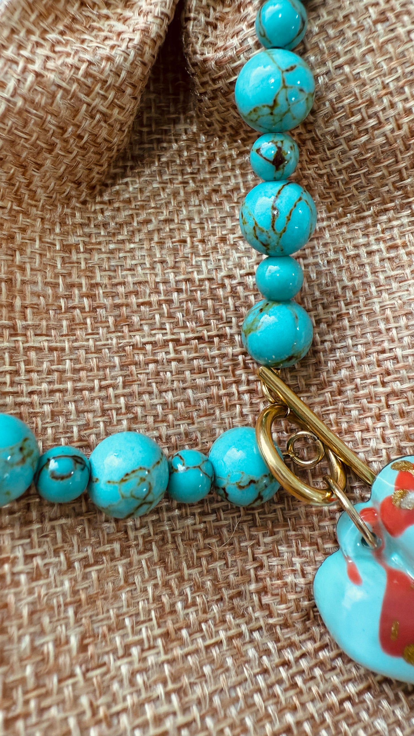 Collar turquesa
