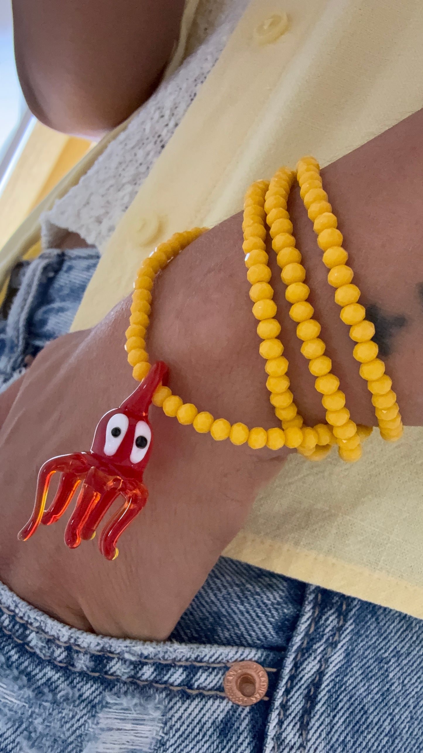 Collar • Pulsera Calamar 🦑