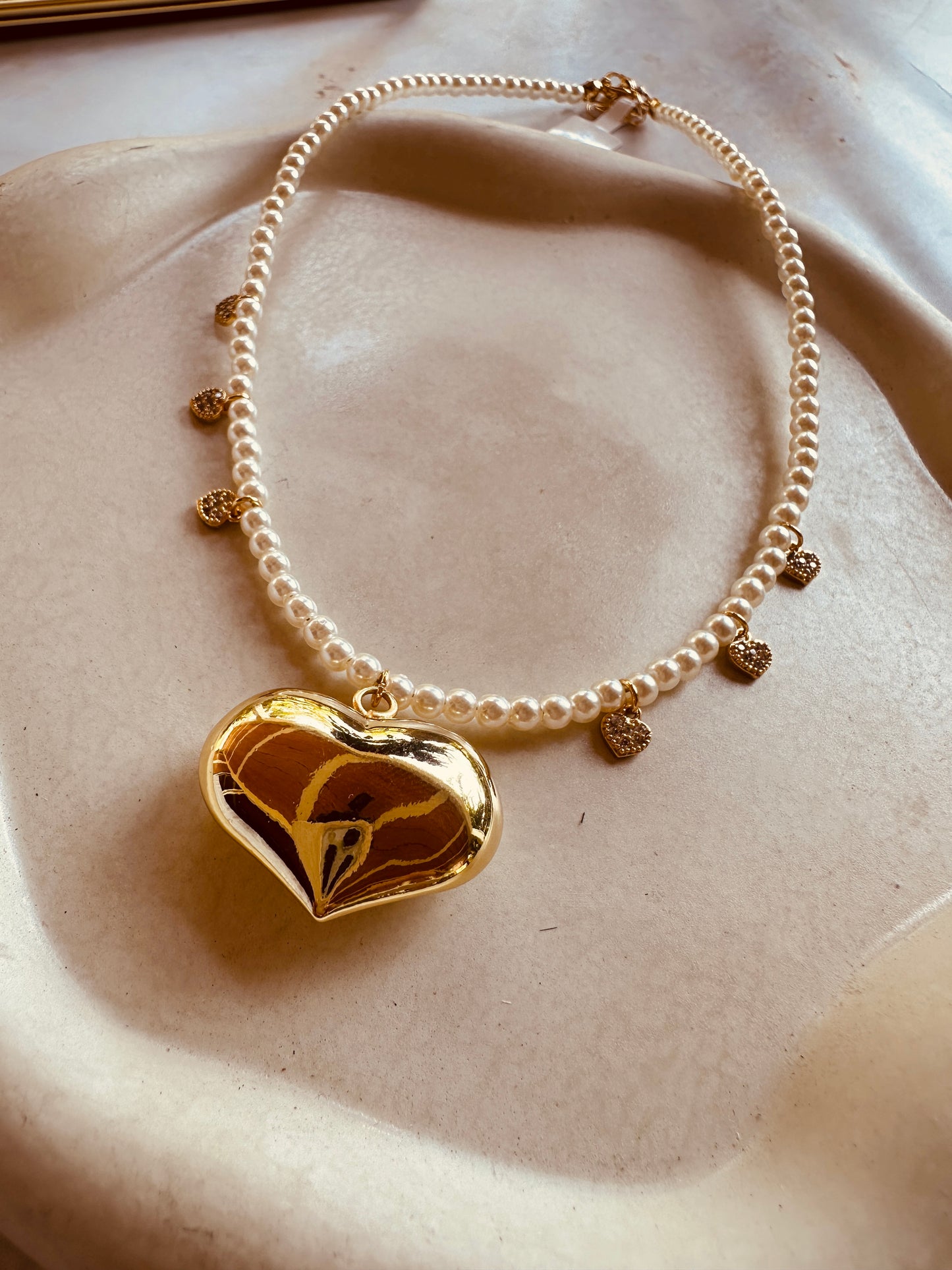 Collar corazones