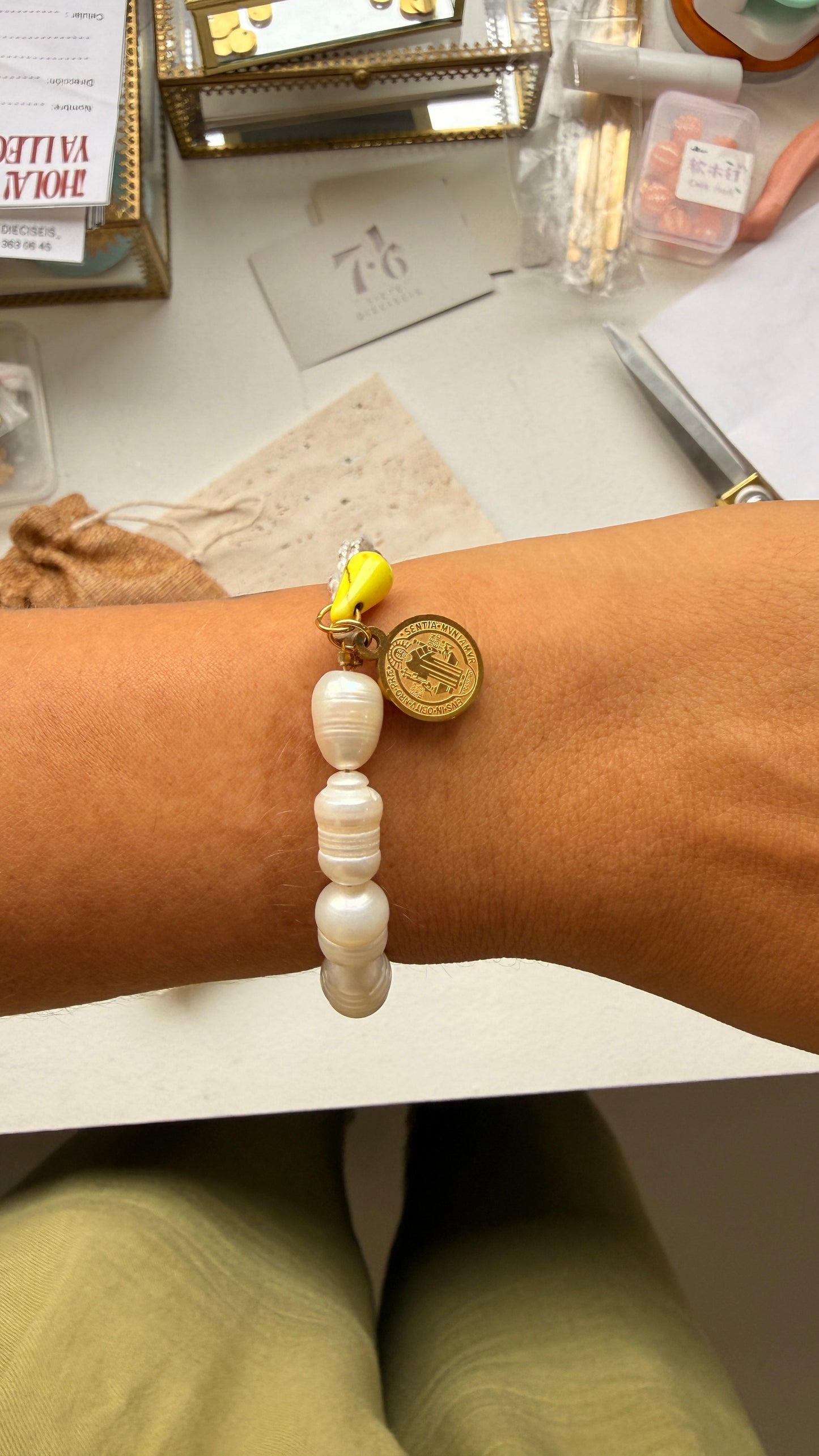 Pulsera Perlas de Río | San Benito