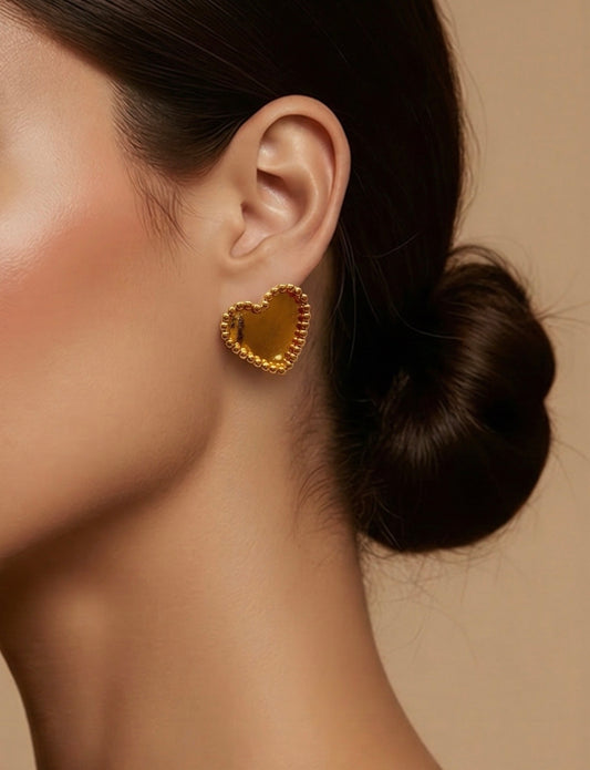 Aretes corazón